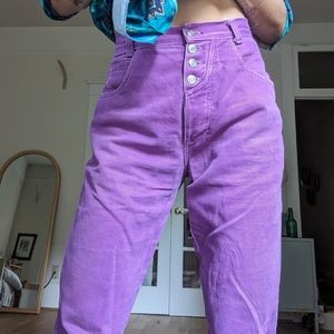 Purple Vintage Stoney River Pants/Jeans Size 28"